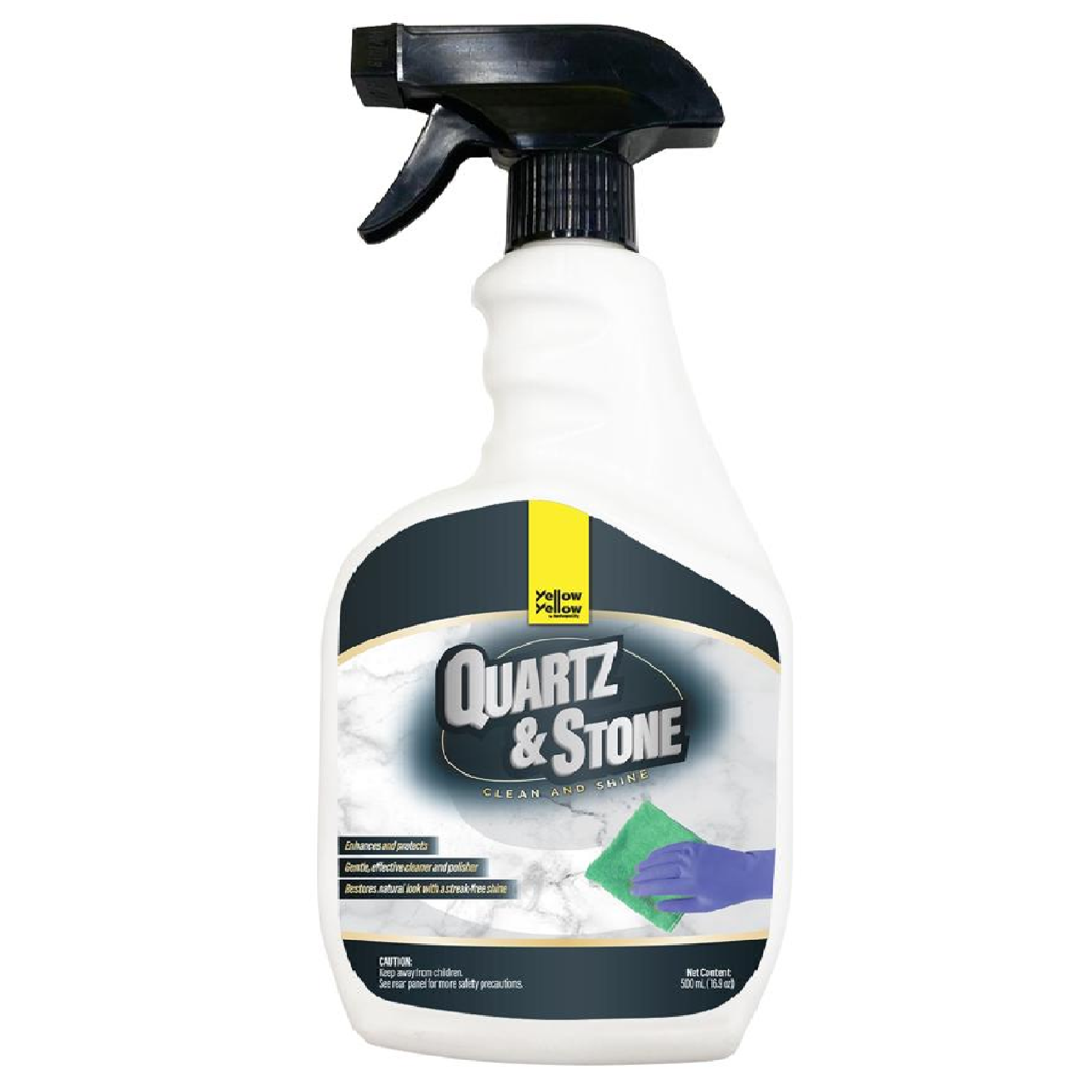 Yellowyellow QUARTZ & STONE Cleans And Shine Spray 500ML
